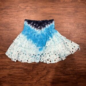 Flower by Zoe Girls TieDye Skirt Size XL